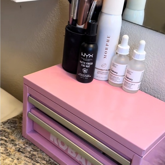 Pink Kobalt Mini Toolbox 2 Drawer Steel NEW Limited Edition - Picture 3 of 15